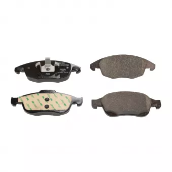 Jeu de 4 plaquettes de frein avant OE 1623816280