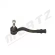 Rotule de barre de connexion avant droit MERTZ M-S2411 - Visuel 1