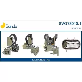 Vanne EGR SANDO SVG78010.1