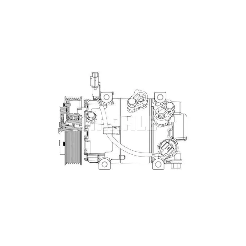 Compresseur, climatisation BV PSH 090.155.020.310