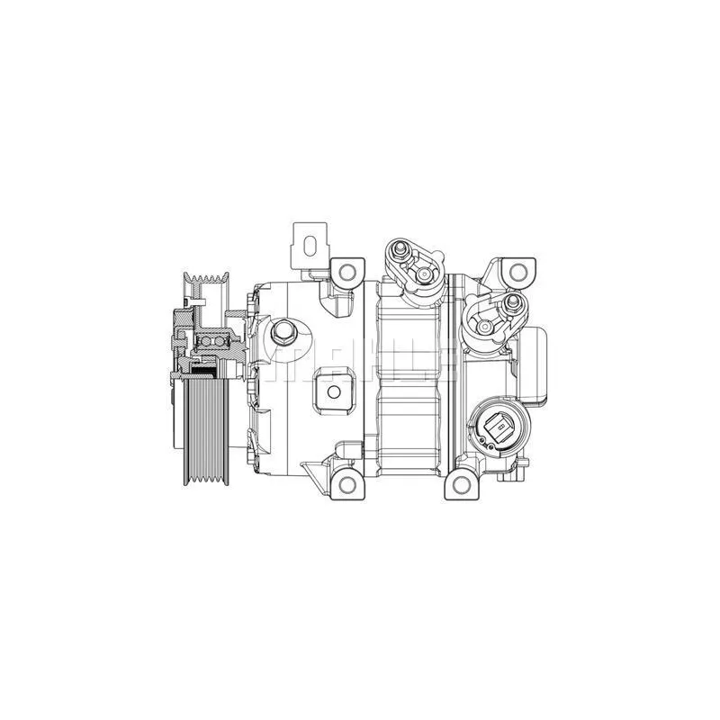 Compresseur, climatisation BV PSH 090.155.023.310