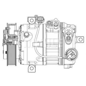 Compresseur, climatisation BV PSH 090.155.025.310