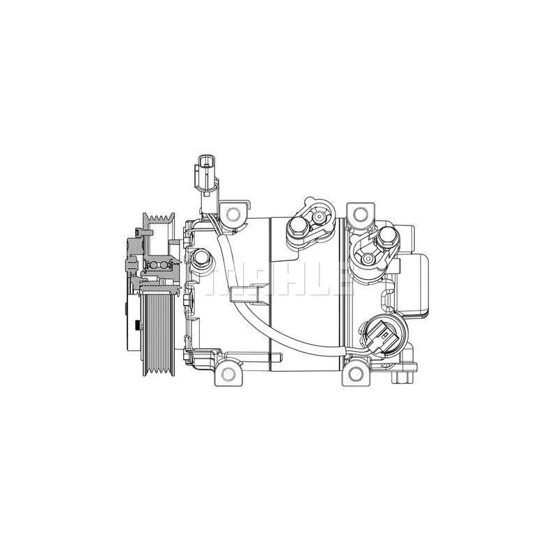 Compresseur, climatisation BV PSH 090.255.008.310