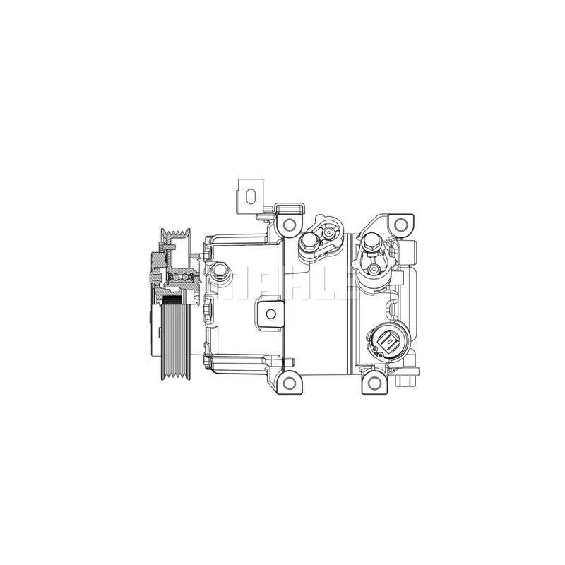 Compresseur, climatisation BV PSH 090.255.009.310