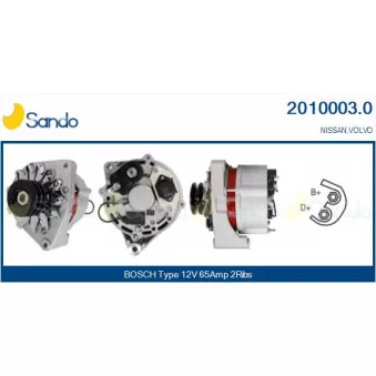 Alternateur SANDO 2010003.0