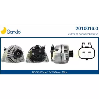 Alternateur SANDO 2010016.0