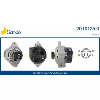 Alternateur SANDO 2010125.0