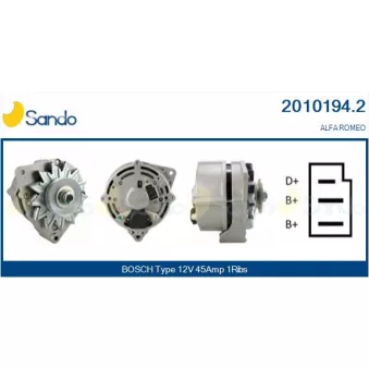 Alternateur SANDO 2010194.2