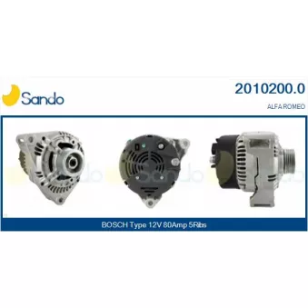 Alternateur SANDO 2010200.0