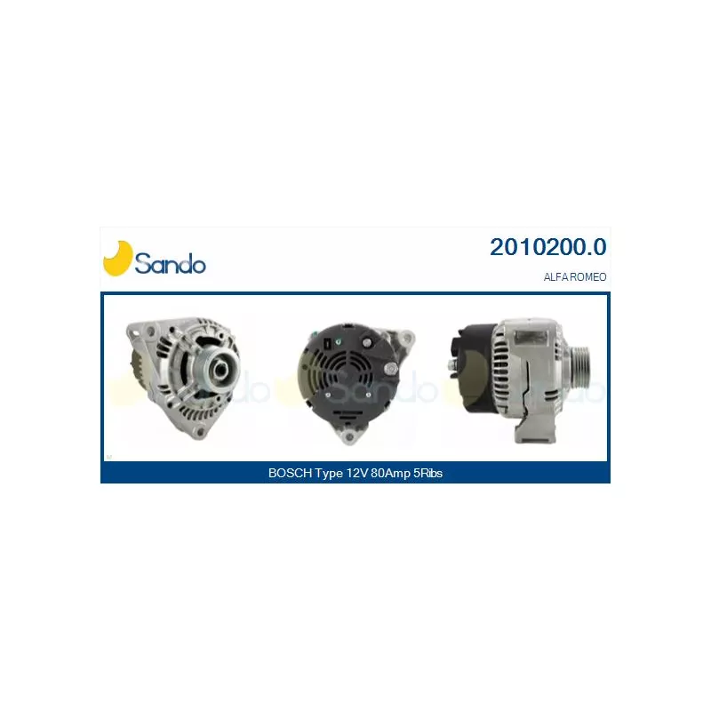 Alternateur SANDO 2010200.0