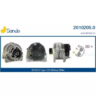 Alternateur SANDO 2010205.0