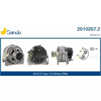 Alternateur SANDO 2010207.2