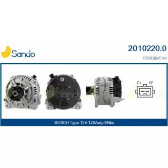 Alternateur SANDO 2010220.0