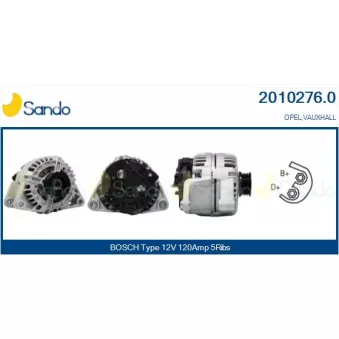 Alternateur SANDO 2010276.0