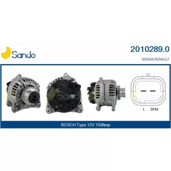 Alternateur SANDO 2010289.0