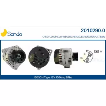 Alternateur SANDO 2010290.0