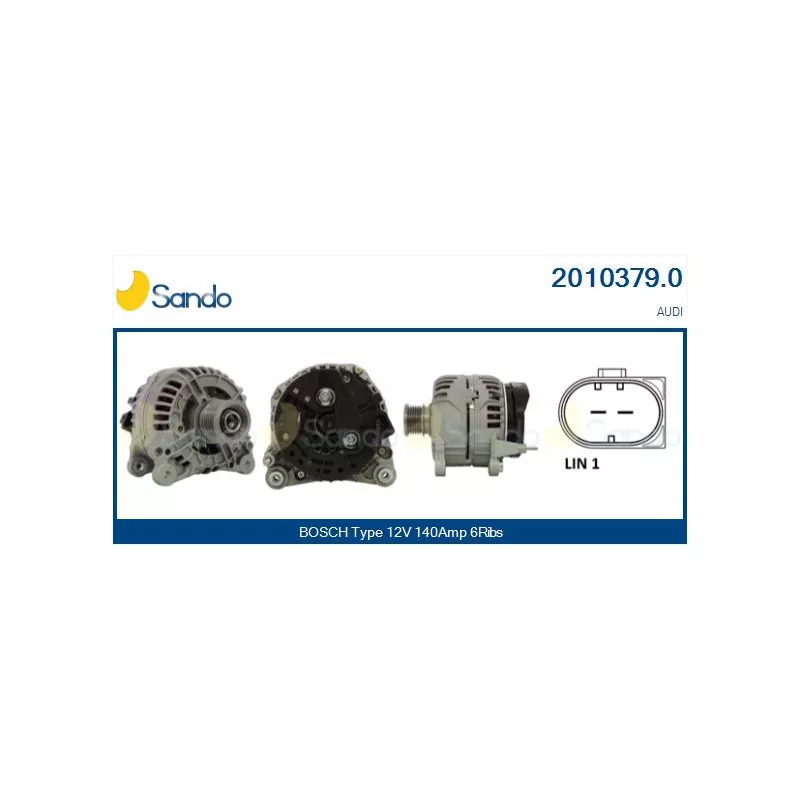 Alternateur SANDO 2010379.0