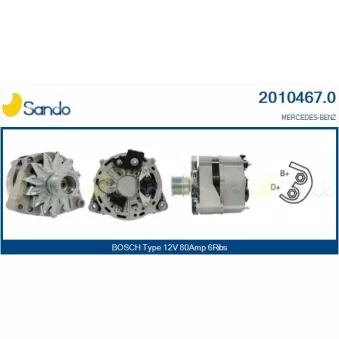 Alternateur SANDO 2010467.0
