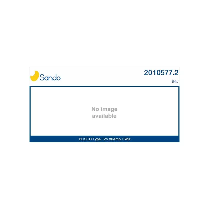Alternateur SANDO 2010577.2