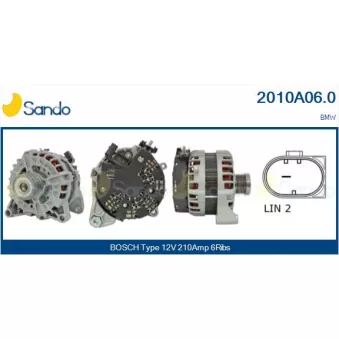 Alternateur SANDO 2010A06.0