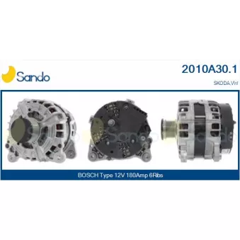 Alternateur SANDO 2010A30.1