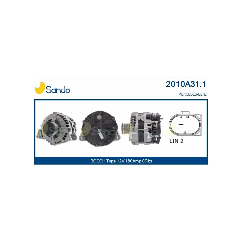 Alternateur SANDO 2010A31.1