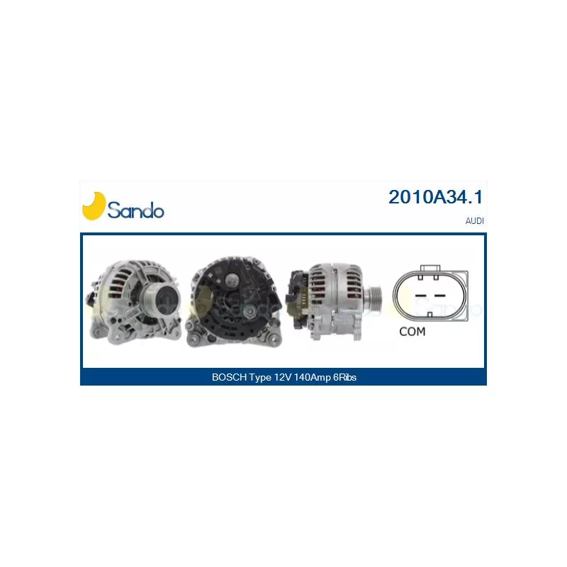 Alternateur SANDO 2010A34.1