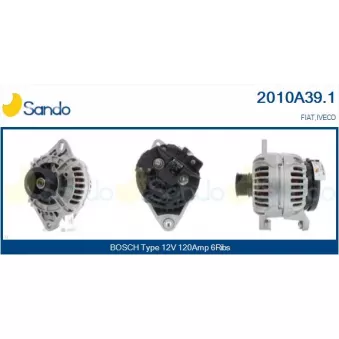 Alternateur SANDO 2010A39.1