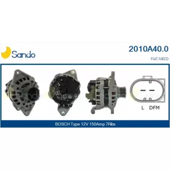 Alternateur SANDO 2010A40.0