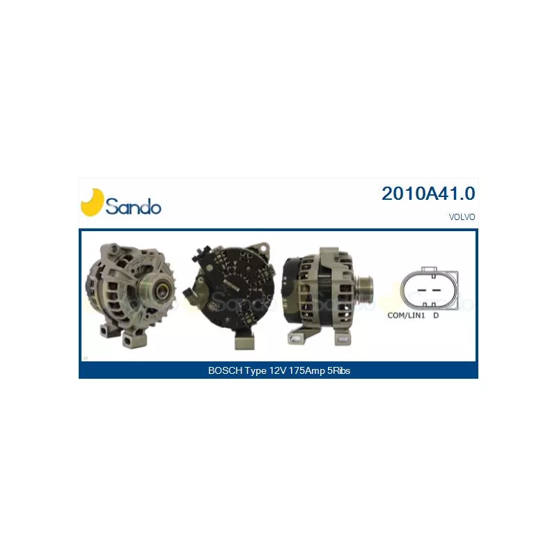 Alternateur SANDO 2010A41.0
