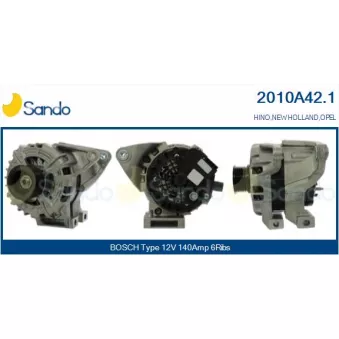 Alternateur SANDO 2010A42.1