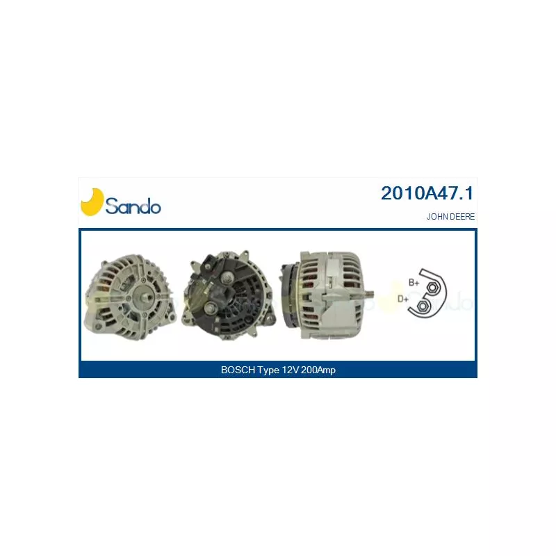 Alternateur SANDO 2010A47.1