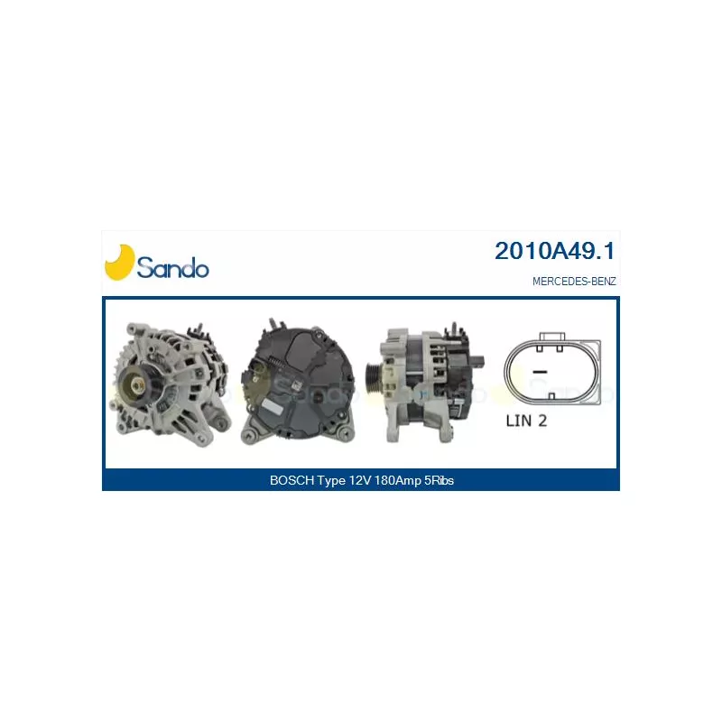 Alternateur SANDO 2010A49.1