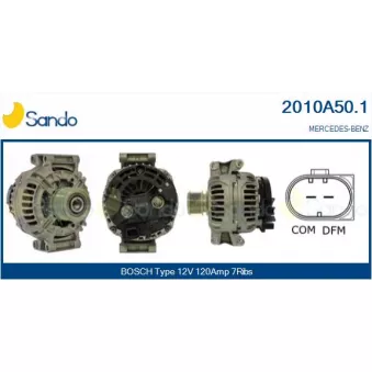 Alternateur SANDO 2010A50.1