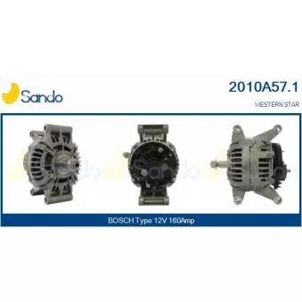 Alternateur SANDO 2010A57.1