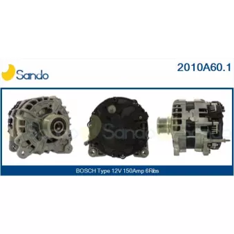 Alternateur SANDO 2010A60.1