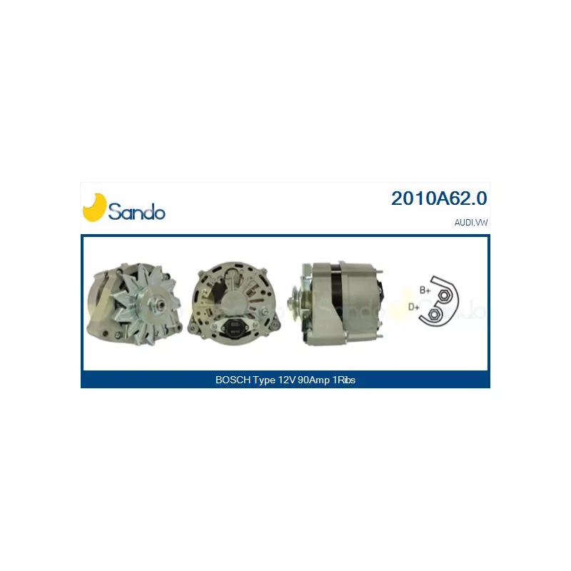 Alternateur SANDO 2010A62.0
