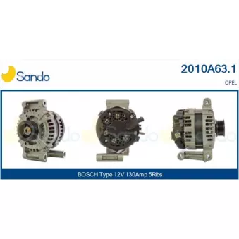 Alternateur SANDO 2010A63.1