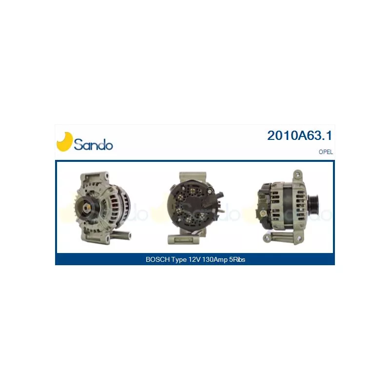 Alternateur SANDO 2010A63.1