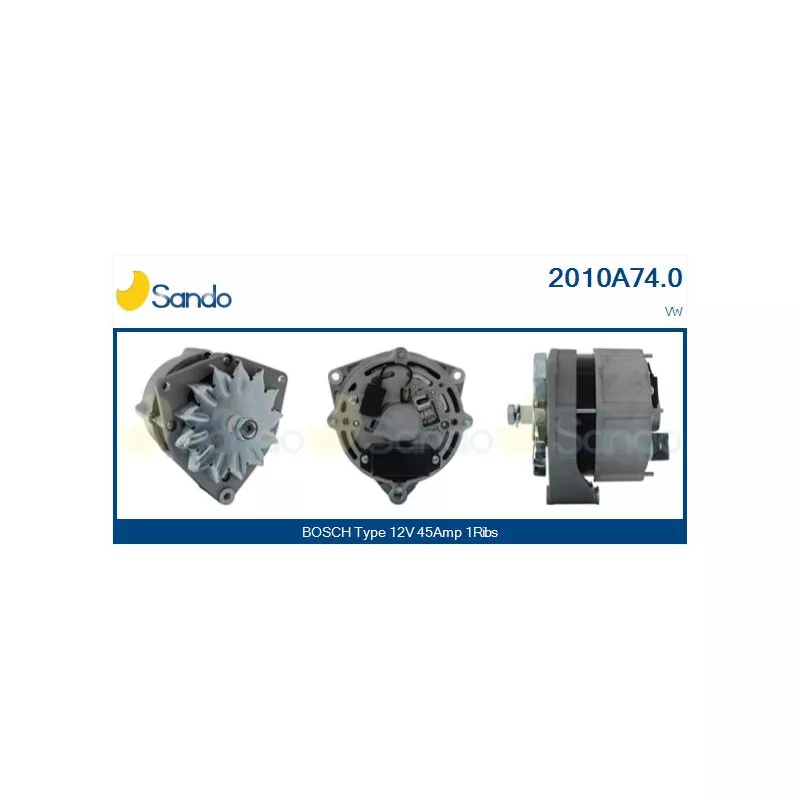 Alternateur SANDO 2010A74.0