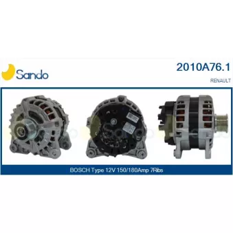 Alternateur SANDO 2010A76.1