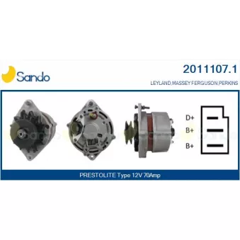 Alternateur SANDO 2011107.1