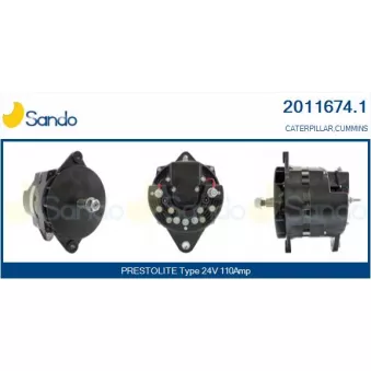 Alternateur SANDO 2011674.1