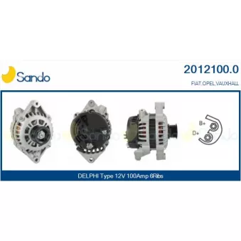 Alternateur SANDO 2012100.0