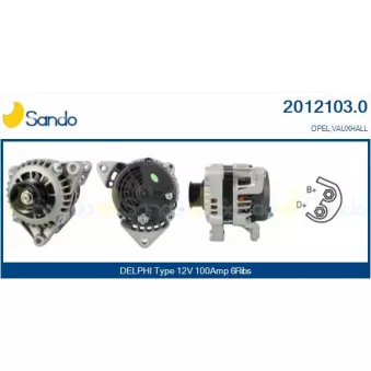Alternateur SANDO 2012103.0