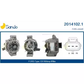 Alternateur SANDO 2014102.1