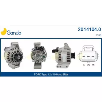 Alternateur SANDO 2014104.0
