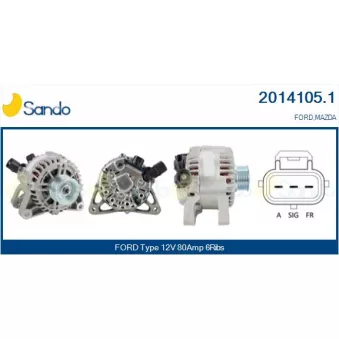 Alternateur SANDO 2014105.1