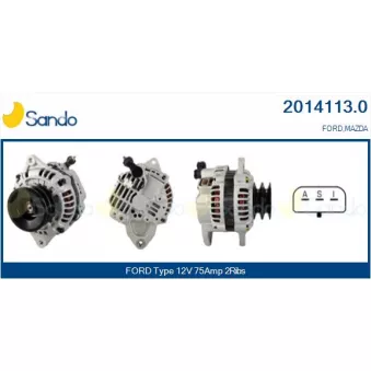 Alternateur SANDO 2014113.0