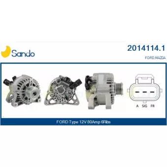 Alternateur SANDO 2014114.1